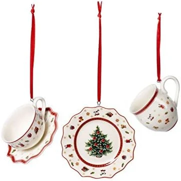 Villeroy & Boch Delight Decoration Ornaments Crockery Set, White 7 Villeroy & Boch Delight Decoration Ornaments Crockery Set, White - Image 7