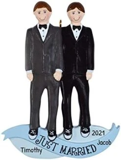 Personalized All Love Is Equal Ornament - Gay Pride Christmas Ornaments, LGBT Ornament, LGBTQ Christmas Ornaments, Rainbow Christmas Ornaments, Lesbian Christmas Ornaments - Free Customization -Department 56 Shop 41JX2sZOvlL. AC