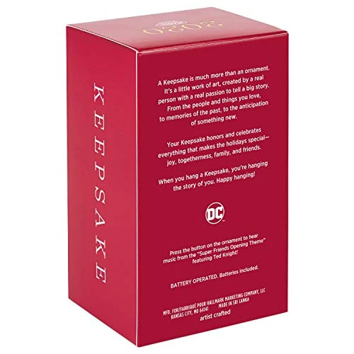 Hallmark Keepsake Christmas Ornament 2020, DC Comics Super Friends Hall Of Justice, Musical (2999QXI2434) 4 Hallmark Keepsake Christmas Ornament 2020, DC Comics Super Friends Hall Of Justice, Musical (2999QXI2434) - Image 4