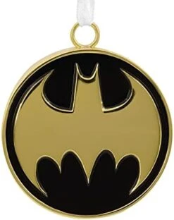 Hallmark DC Comics Batman Bat-Signal Christmas Ornament, Metal (0002HCM9219) -Department 56 Shop 41KNZ6TdSrL. AC