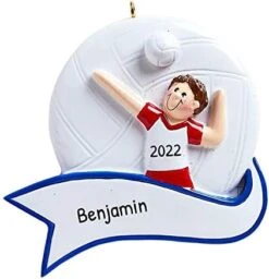 Personalized Volleyball Ornaments For Christmas Tree - Volleyball Gifts, Volleyball Coach Gift, Volleyball Decorations, Gifts For Volleyball Players - Volleyball Star - Free Customization 27 Personalized Volleyball Ornaments For Christmas Tree - Volleyball Gifts, Volleyball Coach Gift, Volleyball Decorations, Gifts For Volleyball Players - Volleyball Star - Free Customization -Department 56 Shop 41KrE86sqZL. AC