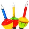 Tupkee Christmas Replacement Bubble Lights – 3 Multi-Color Light Bulbs - Christmas Tree Holiday Decor