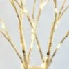 BAOLITVINE Birch Branch Lights With Timer Battery Operated 100 LED Fairy Lights, Lighted Willow Branches For Home Bedroom Fireplace Christmas Decoration Inside Outdoor -Department 56 Shop 41LOmtXZz0L