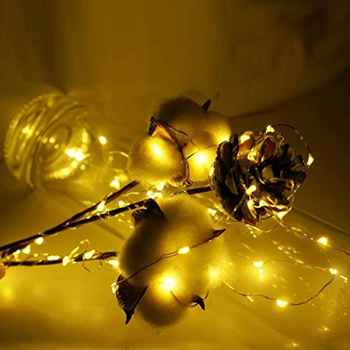 Decorman Wine Bottle Cork Lights, 20 Pack 20 LED Warm White Cork Shape Silver Copper Wire LED Starry Fairy Mini String Lights For DIY/Decor/Party/Wedding/Christmas/Halloween 6 Decorman Wine Bottle Cork Lights, 20 Pack 20 LED Warm White Cork Shape Silver Copper Wire LED Starry Fairy Mini String Lights For DIY/Decor/Party/Wedding/Christmas/Halloween - Image 6