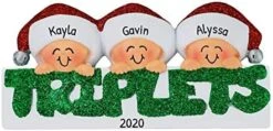 Personalized Babys First Christmas Ornament 2022 - My First Christmas Ornament 2022 - Alphabet Blocks Twin Babies First Christmas Ornament, 1st Christmas Baby Ornament 2022 - Free Customization -Department 56 Shop 41LzqvyklxL. AC