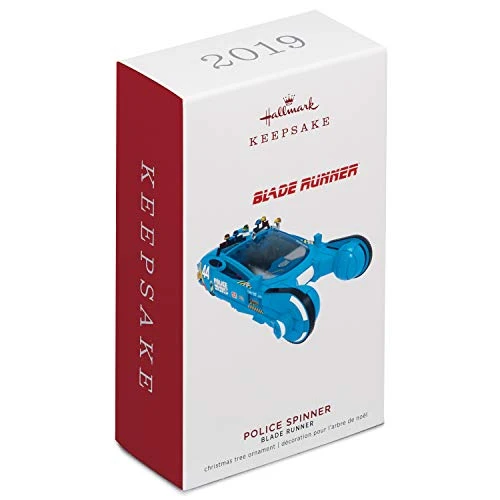 Hallmark Keepsake Christmas 2019 Year Dated Blade Runner Police Spinner Ornament, 2 Hallmark Keepsake Christmas 2019 Year Dated Blade Runner Police Spinner Ornament, - Image 2