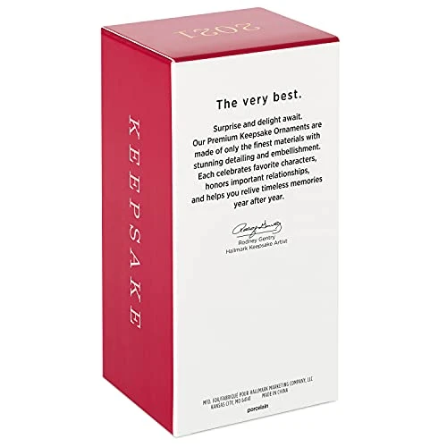 Hallmark Keepsake Christmas Ornament Year Dated 2021, A Christmas Story The Leg Lamp, Porcelain 4 Hallmark Keepsake Christmas Ornament Year Dated 2021, A Christmas Story The Leg Lamp, Porcelain - Image 4