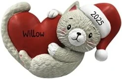 Personalized Pet Ornaments 2022 - Custom Cat Ornament 2022 - Christmas Kitten Ornament Cat Lady Ornament Personalized Cat Ornaments For Christmas Tree 2022 - Free Customization 18 Personalized Pet Ornaments 2022 - Custom Cat Ornament 2022 - Christmas Kitten Ornament Cat Lady Ornament Personalized Cat Ornaments For Christmas Tree 2022 - Free Customization -Department 56 Shop 41N1AHvq zL. AC