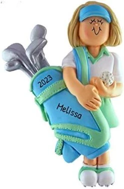 Personalized Golf Christmas Ornaments 2022 - Golfer Ornament, Golf Decor, Golf Ornament, Golf Themed Gifts For Men, Golf Decorations - Caucasian Male - Free Customization -Department 56 Shop 41OY9Vg5MiL. AC