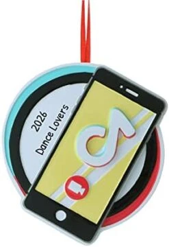 Personalized Phone App Ornaments - Teen Ornaments, Phone Ornament, App Theme Party Decorations, Cell Phone Christmas Ornament, Smart Phone Decor - Teen Girl 2022 - Free Customization -Department 56 Shop 41OYLYiCcyL. AC