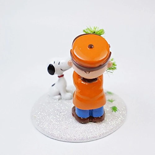 Department 56 Peanuts Charlie Brown & Snoopy The Perfect Tree Figurine | Hand-Crafted & Hand-Painted 2.76 Inch 4 Department 56 Peanuts Charlie Brown & Snoopy The Perfect Tree Figurine | Hand-Crafted & Hand-Painted 2.76 Inch - Image 4