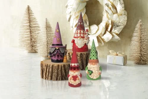Enesco Jim Shore Heartwood Creek Nordic Noel Gnome With Tree Cozy Christmas Figurine, 6.61 Inch, Multicolor 3 Enesco Jim Shore Heartwood Creek Nordic Noel Gnome With Tree Cozy Christmas Figurine, 6.61 Inch, Multicolor - Image 3