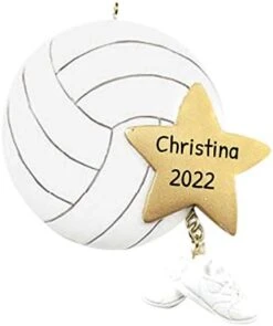 Personalized Volleyball Ornaments For Christmas Tree - Volleyball Gifts, Volleyball Coach Gift, Volleyball Decorations, Gifts For Volleyball Players - Volleyball Star - Free Customization 26 Personalized Volleyball Ornaments For Christmas Tree - Volleyball Gifts, Volleyball Coach Gift, Volleyball Decorations, Gifts For Volleyball Players - Volleyball Star - Free Customization -Department 56 Shop 41Og0HXpq7L. AC