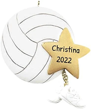 Personalized Volleyball Ornaments For Christmas Tree - Volleyball Gifts, Volleyball Coach Gift, Volleyball Decorations, Gifts For Volleyball Players - Volleyball Star - Free Customization 13 Personalized Volleyball Ornaments For Christmas Tree - Volleyball Gifts, Volleyball Coach Gift, Volleyball Decorations, Gifts For Volleyball Players - Volleyball Star - Free Customization - Image 13