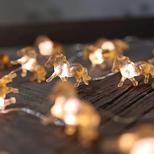 Fairy Pony String Lights Unique Decorative Lights Horse Gifts For Girls Cute Lights 20LEDs 8ft Battery Operated For Birthday Horse Lover Xmas Thanksgiving Decor 2 Fairy Pony String Lights Unique Decorative Lights Horse Gifts For Girls Cute Lights 20LEDs 8ft Battery Operated For Birthday Horse Lover Xmas Thanksgiving Decor - Image 2
