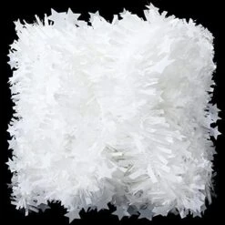 Dingion 50 Ft Christmas Tinsel Garland, White Metallic Twist Garland Artificial Tinsel Garland For Xmas Tree Fireplace Home Wedding Party Christmas Decoration (Snowflake Style) 15 Dingion 50 Ft Christmas Tinsel Garland, White Metallic Twist Garland Artificial Tinsel Garland For Xmas Tree Fireplace Home Wedding Party Christmas Decoration (Snowflake Style) -Department 56 Shop 41PUmJf4ppL. AC