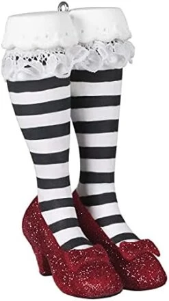 Hallmark Keepsake Christmas Ornament 2021, The Wizard Of Oz Wicked Witch Of The West And Dorothy Give Me Those Slippers! -Department 56 Shop 41PdCQTucBS. AC