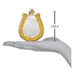 Old World Christmas Horseshoe -Department 56 Shop 41PfkE8EasL