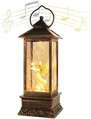 Christmas Lanterns Singing Battery Operated Musical Lighted Christmas Snowman Water Snow Globe With Music Christmas Decoration And Gifts-Christmas Table Decoration 5 Christmas Lanterns Singing Battery Operated Musical Lighted Christmas Snowman Water Snow Globe With Music Christmas Decoration And Gifts-Christmas Table Decoration - Image 5