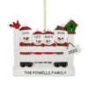 Let's Make Memories Personalized Snowman Family Ornament - Christmas Ornament - Customize 4 Names, Message, Year -Department 56 Shop 41Q0iE1rRWL