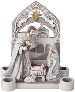 Nativity Advent Decorations Advent Candle Holder Nativity Advent Candlestick Holy Family Candle Holder Nativity Scene With Arch Candle Holder Religious Decors For Christmas Supplies (Solid Color) 9 Nativity Advent Decorations Advent Candle Holder Nativity Advent Candlestick Holy Family Candle Holder Nativity Scene With Arch Candle Holder Religious Decors For Christmas Supplies (Solid Color) -Department 56 Shop 41QYgF0aOEL. AC