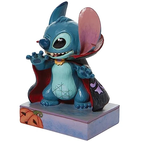 Enesco Jim Shore Disney Traditions Halloween Lilo And Stitch Vampire Figurine, 6.375 Inch, Multicolor 4 Enesco Jim Shore Disney Traditions Halloween Lilo And Stitch Vampire Figurine, 6.375 Inch, Multicolor - Image 4