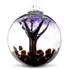 Spirit Tree Witch Ball Twilight By Iron Art Glass Designs