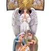 Standing Nativity Cross With Angel And Holy Family Resin Christmas Figurine, 14 Inch -Department 56 Shop 41TMM1zKKnL