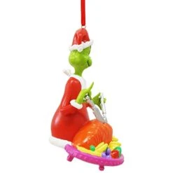 Department 56 Dr. Seuss The Grinch Cutting The Roast Beast Hanging Ornament, 3.75 Inch, Multicolor -Department 56 Shop 41TU8gZAP5L