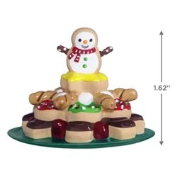 Hallmark Keepsake Christmas Ornament 2020 Year-Dated, Season's Treatings Snowman And Snowflake Donuts (1399QXR9181) -Department 56 Shop 41Tx24YKAxL