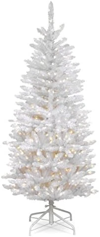 National Tree Company Artificial Pre-Lit Slim Christmas Tree, Green,White Lights, Includes Stand, 10 Feet & Pre-Lit Artificial Christmas Garland, Green, Crestwood Spruce, White Lights 6 National Tree Company Artificial Pre-Lit Slim Christmas Tree, Green,White Lights, Includes Stand, 10 Feet & Pre-Lit Artificial Christmas Garland, Green, Crestwood Spruce, White Lights - Image 6