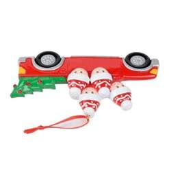 Personalized Family Christmas Ornament 2022 Family Of 4 Carrying Christmas Tree Home Red Truck Handmade Customized Holiday Decor Gift With Handwritten Names -Department 56 Shop 41V5S8l3oGL