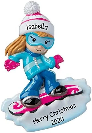 Personalized Snowboard Boy Christmas Tree Ornament 2021 - Athlete Man Yellow Red Blue Outfit Goggles Downhill Active Winter Game School Teacher Hobby Utah Ride Year Gear Burton - Free Customization 8 Personalized Snowboard Boy Christmas Tree Ornament 2021 - Athlete Man Yellow Red Blue Outfit Goggles Downhill Active Winter Game School Teacher Hobby Utah Ride Year Gear Burton - Free Customization - Image 8