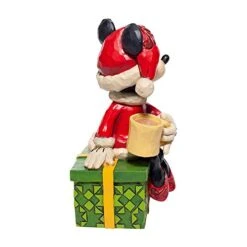 Enesco Jim Shore Disney Traditions Santa Minnie Mouse With Hot Chocolate Figurine, 6.1 Inch, Multicolor -Department 56 Shop 41WLPrhPHfL