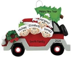 Personalized Family Ornament 2022 - Family Of Four Christmas Ornaments 2022 - Car Ornament For Christmas Tree 2022 Car Ornaments Family Camper Ornaments Family Of 4 - Free Customization 12 Personalized Family Ornament 2022 - Family Of Four Christmas Ornaments 2022 - Car Ornament For Christmas Tree 2022 Car Ornaments Family Camper Ornaments Family Of 4 - Free Customization -Department 56 Shop 41WV0dJBmXL. AC
