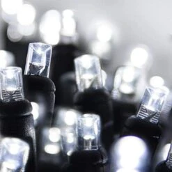 Wintergreen Lighting LED Purple, Green Halloween Mini Light Set, 70 5mm Lights, Indoor/Outdoor Halloween Light Decorations, 120V UL Certified, Black Wire -Department 56 Shop 41XJ2t5ocOL. AC