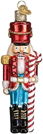 Old World Christmas Peppermint Glass Blown Ornaments For Christmas Tree, Glistening Candy Cane 8 Old World Christmas Peppermint Glass Blown Ornaments For Christmas Tree, Glistening Candy Cane - Image 8