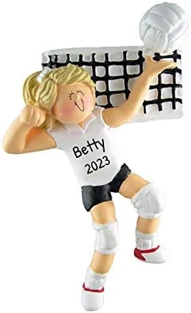 Personalized Volleyball Ornaments For Christmas Tree - Volleyball Gifts, Volleyball Coach Gift, Volleyball Decorations, Gifts For Volleyball Players - Volleyball Star - Free Customization 8 Personalized Volleyball Ornaments For Christmas Tree - Volleyball Gifts, Volleyball Coach Gift, Volleyball Decorations, Gifts For Volleyball Players - Volleyball Star - Free Customization - Image 8