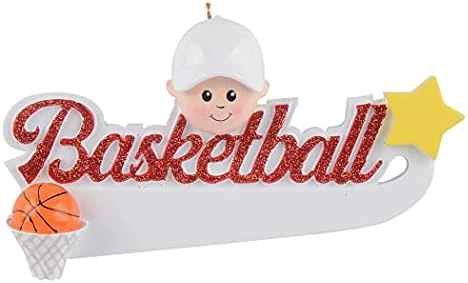 MAXORA Personalized Basketball Boy Ornament - Basketball Player Christmas Ornament - Custom Basketball Decor - Sports Keepsake Gifts For Basketball Lover - Free Customization 6 MAXORA Personalized Basketball Boy Ornament - Basketball Player Christmas Ornament - Custom Basketball Decor - Sports Keepsake Gifts For Basketball Lover - Free Customization - Image 6
