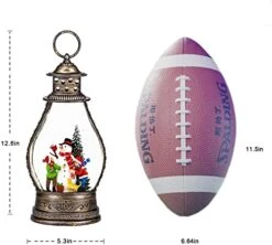 Christmas Snow Globes Lantern With Music,6H Timer Vintage Retro Glitter Snow Snow Globes Christmas With Music Box 8 Songs,Xmas Decor Gift With Snowman Decorations -Department 56 Shop 41Z8n8HQzhL