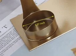 Christmas Tree Tealight Candle Holder Decorative Candlestick Holder For Christmas,Table,Weeding,Party,Fits 1.57 Inch Thick Candles Gold Candle Holder For Home Décor -Department 56 Shop 41aaLJaJsQL