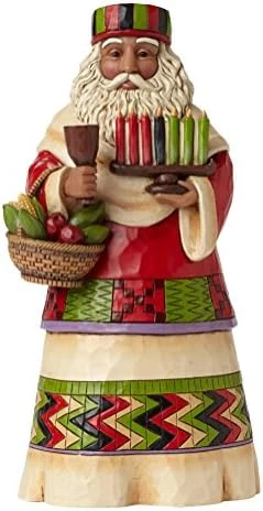 Enesco Jim Shore Heartwood Creek French Santa Stone Resin Figurine 2 Enesco Jim Shore Heartwood Creek French Santa Stone Resin Figurine - Image 2