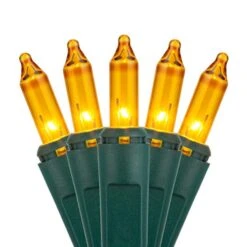 Kringle Traditions Incandescent Mini String Lights, Indoor Mini Tree Lights, Outdoor Christmas Mini Lights, Colorful Christmas Mini Lights, Green Wire (50 Lights / 6” Spacing / 25.5 Ft, Gold) 16 Kringle Traditions Incandescent Mini String Lights, Indoor Mini Tree Lights, Outdoor Christmas Mini Lights, Colorful Christmas Mini Lights, Green Wire (50 Lights / 6” Spacing / 25.5 Ft, Gold) -Department 56 Shop 41b4GXozeoL