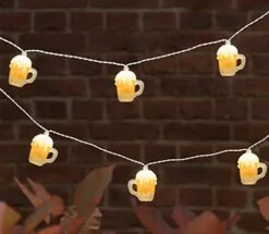 Abeja 3D Beer Mug String Lights St Patrick's Day Decor 8.5 Ft Party Cup Light With 10 Incandescent Bulbs For Bar Cafe Shop Birthday Wedding Party Bedroom Dorm Wreath Summer Club Decorations, White 17 Abeja 3D Beer Mug String Lights St Patrick's Day Decor 8.5 Ft Party Cup Light With 10 Incandescent Bulbs For Bar Cafe Shop Birthday Wedding Party Bedroom Dorm Wreath Summer Club Decorations, White -Department 56 Shop 41cXmld3SlL