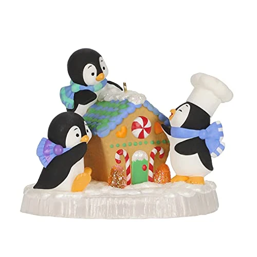 Hallmark Keepsake Christmas Ornament 2021, Baking Buddies Penguins 1 Hallmark Keepsake Christmas Ornament 2021, Baking Buddies Penguins