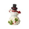 Enesco Jim Shore Heartwood Creek Snowman Holding Candy Cane Figurine, 8.25", Multicolor -Department 56 Shop 41cilSQx5IL