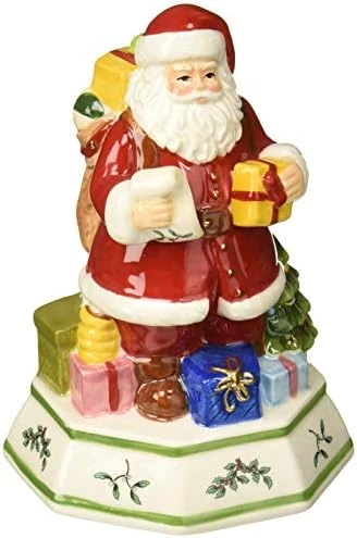 Spode Christmas Tree – Musical Tree Snow Globe | Large Christmas Snow Globes | Winter Snow Globe | - Made From Earthenware & Glass | Globe Decor – 6.5 Inches 5 Spode Christmas Tree – Musical Tree Snow Globe | Large Christmas Snow Globes | Winter Snow Globe | - Made From Earthenware & Glass | Globe Decor – 6.5 Inches - Image 5