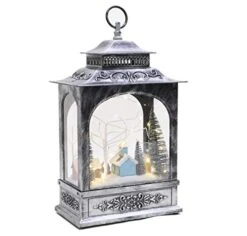 Christmas Concepts® 40cm Battery Operated Musical Animated Christmas Lantern Scene - LED Lights & Moving Ice Rink… -Department 56 Shop 41dUVK3RMeL