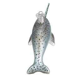 Old World Christmas NARWHAL Ornament, Multi -Department 56 Shop 41dY7hNyp6L