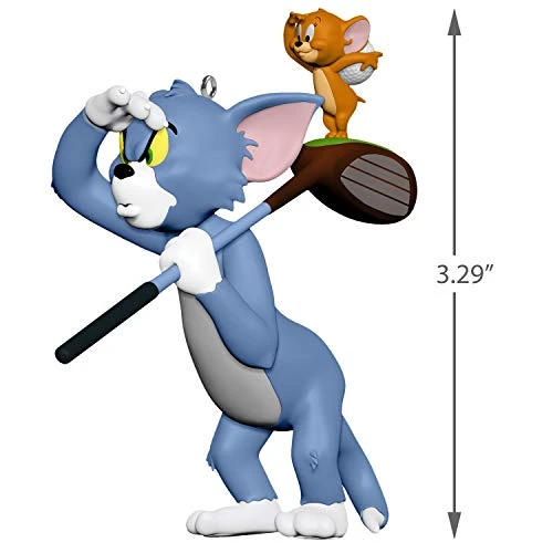 Hallmark Keepsake Christmas Ornament 2019 Year Dated Tom And Jerry Tee For Two Golf 5 Hallmark Keepsake Christmas Ornament 2019 Year Dated Tom And Jerry Tee For Two Golf - Image 5